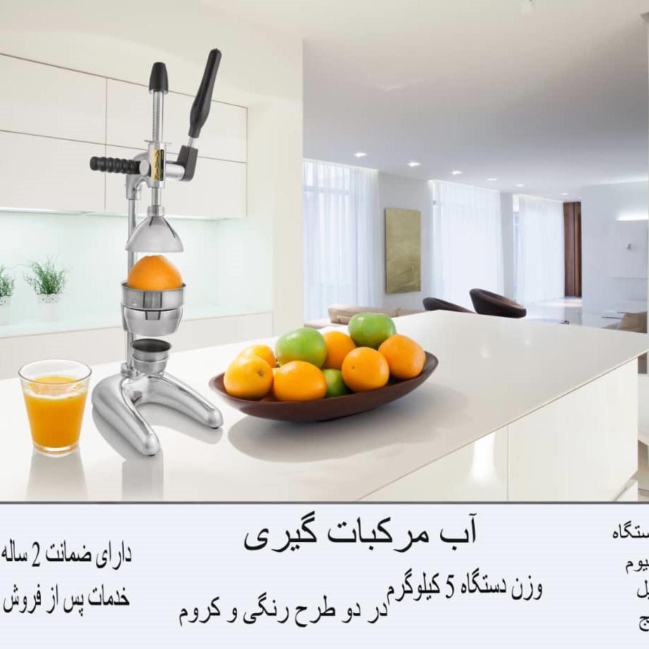 آب پرتقال گیری آب مرکبات گیری دستی اهرمی جان جان استیل