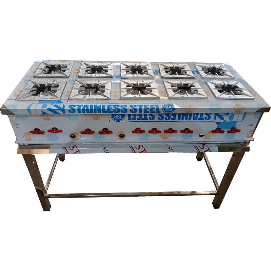 اجاق گاز کته پز 10شعله 2ردیف 5تایی