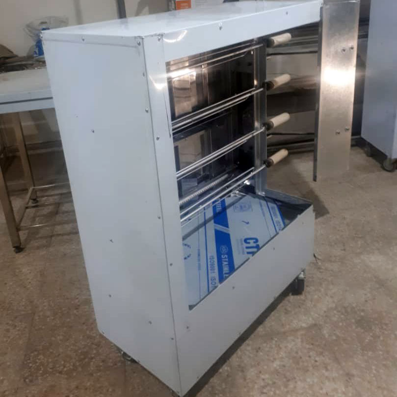 قیمت تولیدی دستگاه جوجه گردان 4 سیخ دست دوم کوچک خانگی